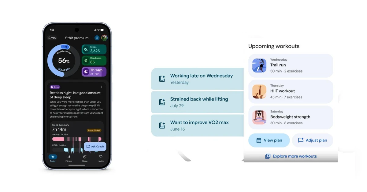 Fitbit Just Got Smarter: Google's Gemini AI Coach Arrives to Level Up Your Wellness