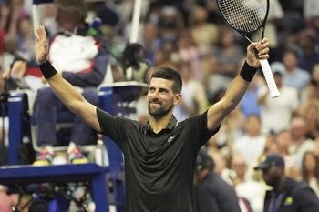 Djokovic goes 19-0 in US Open first rounds, wins 1st match since Wimbledon Novak Djokovic, Novak, Djokovic