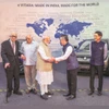 PM Modi unveils Suzuki e-Vitara, stresses Swadeshi and reforms drive