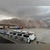 What to know about massive dust storms called haboobs in Southwest US This photo provided by the City of Phoenix shows a towering cloud of dust at Phoenix Sky Harbor International Airport on Monday, Aug. 25, 2025. AP/PTI