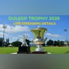 Duleep Trophy 2025 live streaming: Where to watch domestic cricket games?
