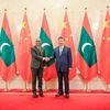 Maldives President Mohamed Muizzu, Xi Jinping, China, Maldives