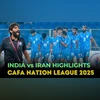 India vs Iran football highlights India vs Iran football highlights