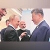 SCO can become a guide to inclusive world order: PM Narendra Modi (From left) Russian President Vladimir Putin, Prime Minister Narendra Modi, and Chinese President Xi Jinping, in China's Tianjin on Monday