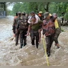 19 families evacuated as land sinks in J&K's Rajouri, Samba after rainfall Flood rescue