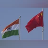 Indian Flag, China Flag, India China