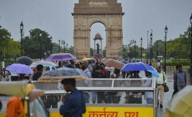 Delhi witnesses light to moderate rain with thunderstorms, gusty winds Delhi Rains, Rain