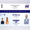 NIRF Rankings 2025 NIRF Rankings 2025