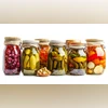fermented food jars of fermented food