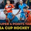 Asia Cup hockey 2025 Super 4 points table and leaderboard