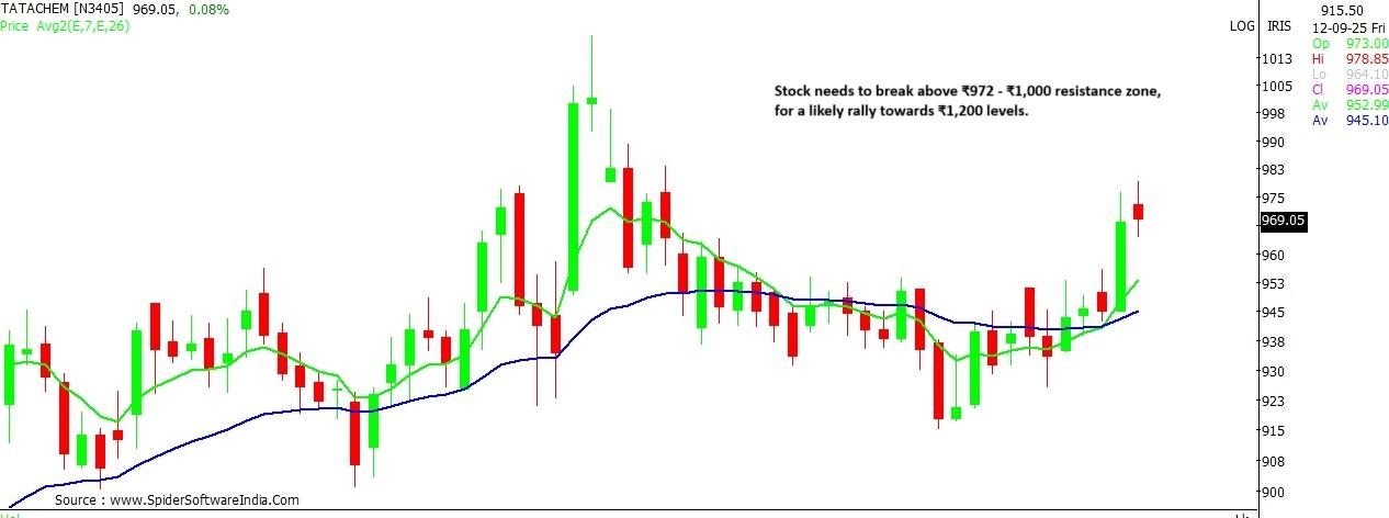 Tata Chemical stock price outlook