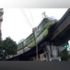 Mumbai monorail stuck on tracks Mumbai monorail stuck on tracks