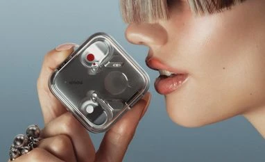 'Super Mic' on the Nothing Ear 3 charging case 'Super Mic' on the Nothing Ear 3 charging case