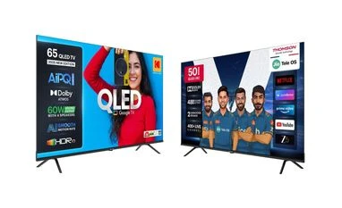 SPPL launches Thomson and Kodak-branded QLED TVs ahead of festive season 65-inch Kodak Matrix Series 4K QLED Google TV and 50-inch Thomson QLED smart TV