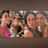 Watch: Kareena's yoga trainer shares 5 couch stretches to fix your posture Celebrity yoga trainer ACelebrity yoga trainer Anshuka Parwani with actor Kareena Kapoor