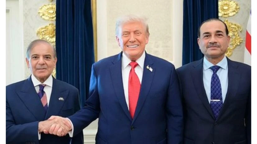 Donald Trump, Shehbaz Sharif, Asim Munir Donald Trump, Shehbaz Sharif, Asim Munir
