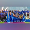 India captain Suryakumar Yadav posted a morphed picture with Trophy on his social media