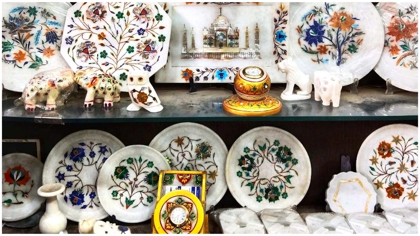 Marble inlay craft Marble inlay craft