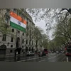 Indian high commission, india flag