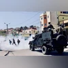 Madagascar president says coup underway as soldiers join protests Malagasy riot police use tear gas to disperse protesters during a demonstration against frequent power outages and water shortages, near the University of Antananarivo, Madagascar September 29, 2025 | REUTERS