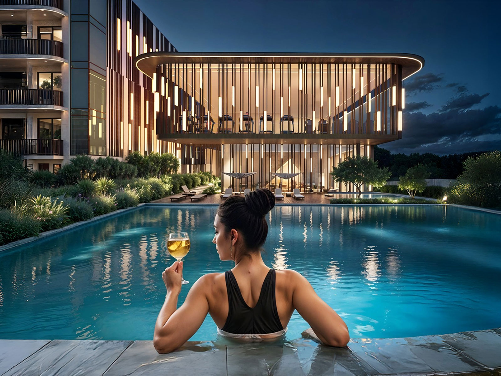 Tennis player James Blake