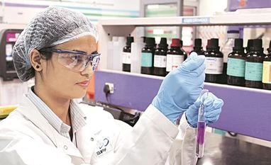 SRF, specialty chemicals, refrigerant gases, R134a, R32, anti-dumping duty, brokerages, valuations, agrochemicals, PhillipCapital, Prabhudas Lilladher, Emkay Research Aether Industries share price today, November 14, 2025