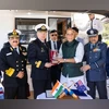 Rajnath visits HMAS Kuttabul, boosting India-Australia naval cooperation