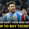 Messi India tour ticket prices, schedule, how to buy Delhi event's ticket