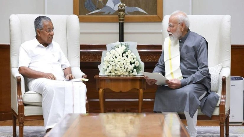Kerala CM, PM Modi Kerala CM, PM Modi