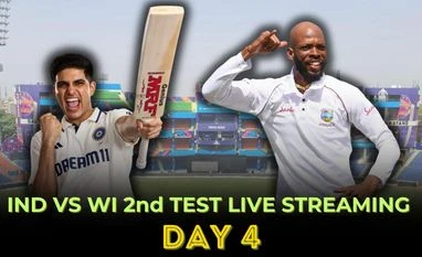 IND vs WI live streaming: Where to watch 2nd Test Day 4 play today? IND vs WI live streaming