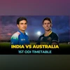 India vs Australia 1st ODI: All you need to know