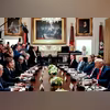US President Donald Trump in a meeting with Argentine counterpart Javier Milei US President Donald Trump in a meeting with Argentine counterpart Javier Milei