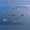 Indian Air Force, Royal Navy conduct joint exercise over Indian Ocean