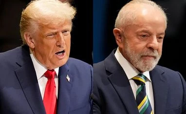 Donald Trump, left, and Luiz Inacio Lula da Silva Donald Trump, left, and Luiz Inacio Lula da Silva