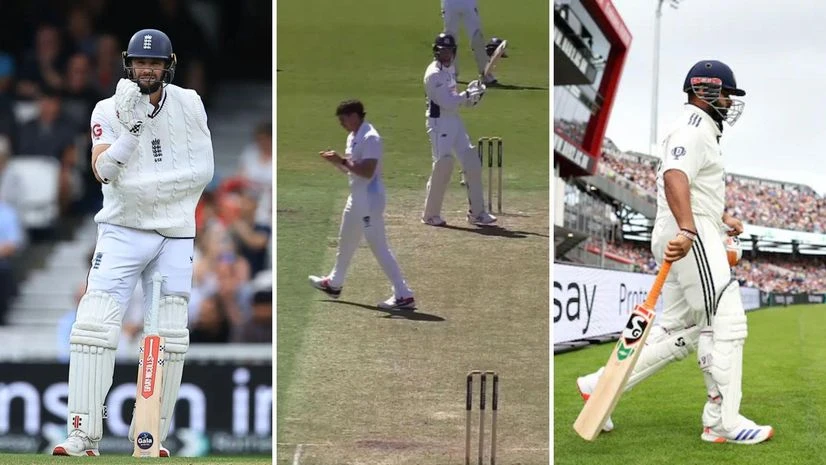 Chris Woakes, Sean Abbott and Rishabh Pant (L-R) Chris Woakes, Sean Abbott and Rishabh Pant (L-R)