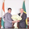 Union minister Piyush Goyal with Brazilian Vice-President Geraldo Alckmin. (Photo: X)