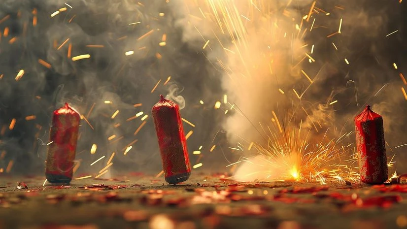 Diwali air pollution, firecrackers Diwali air pollution, firecrackers