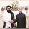 xternal Affairs Minister S Jaishankar and his Taliban counterpart Amir Khan Muttaqi. xternal Affairs Minister S Jaishankar and his Taliban counterpart Amir Khan Muttaqi.