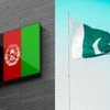 Afghanistan flag, Pakistan flag, Afghanistan-Pakistan
