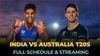 India vs Australia T20 series