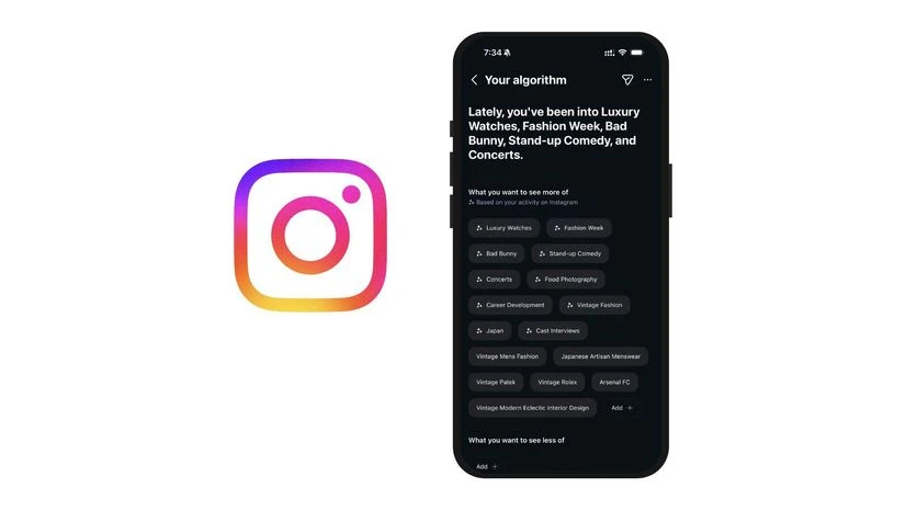 Instagram's Algorithm control Instagram's Algorithm control