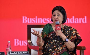 Arundhati Bhattacharya, chairperson and chief executive officer (CEO), Salesforce India (Photo: Kamlesh Pednekar) Arundhati Bhattacharya, chairperson and chief executive officer (CEO), Salesforce India (Photo: Kamlesh Pednekar)