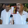 Bride's father wears QR code shirt to receive cash gifts at Kerala wedding