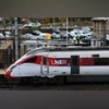 A London North Eastern Railway train where a stabbing incident took place is parked at a train station in Huntingdon, Britain, November 2, 2025 | REUTERS A London North Eastern Railway train where a stabbing incident took place is parked at a train station in Huntingdon, Britain, November 2, 2025 | REUTERS