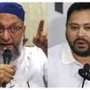 Asaduddin Owaisi, Tejashwi Yadav