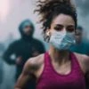 air pollution, marathon