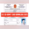SSC GD Medical admit card 2025 SSC GD Medical admit card 2025