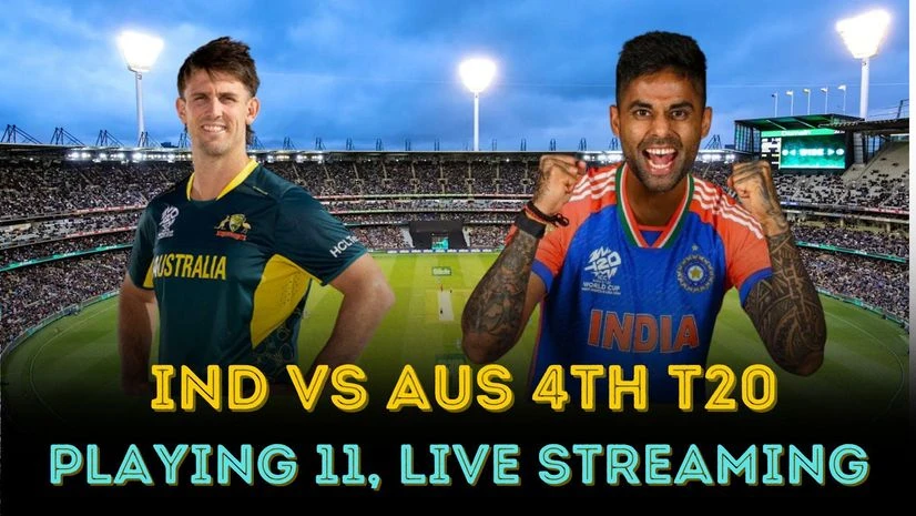 India vs Australia 4th T20 Playing 11 India vs Australia 4th T20 Playing 11