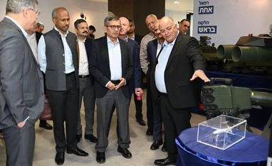 Defence secy explores production avenues in Israel's defence companies Defence Secretary Rajesh Kumar Singh