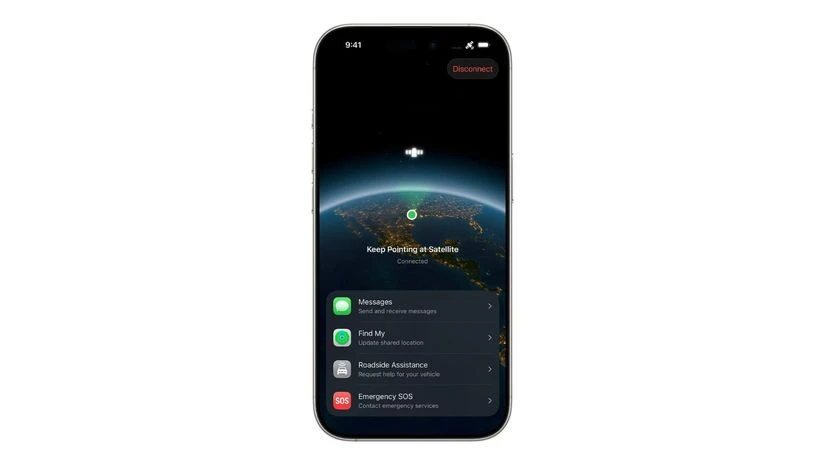 Existing satellite features on iPhones Existing satellite features on iPhones